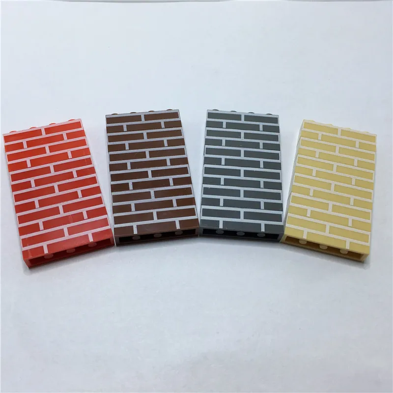 Городской замок своими руками 100 Φ 1X4 настенные кирпичи MOC строительные блоки