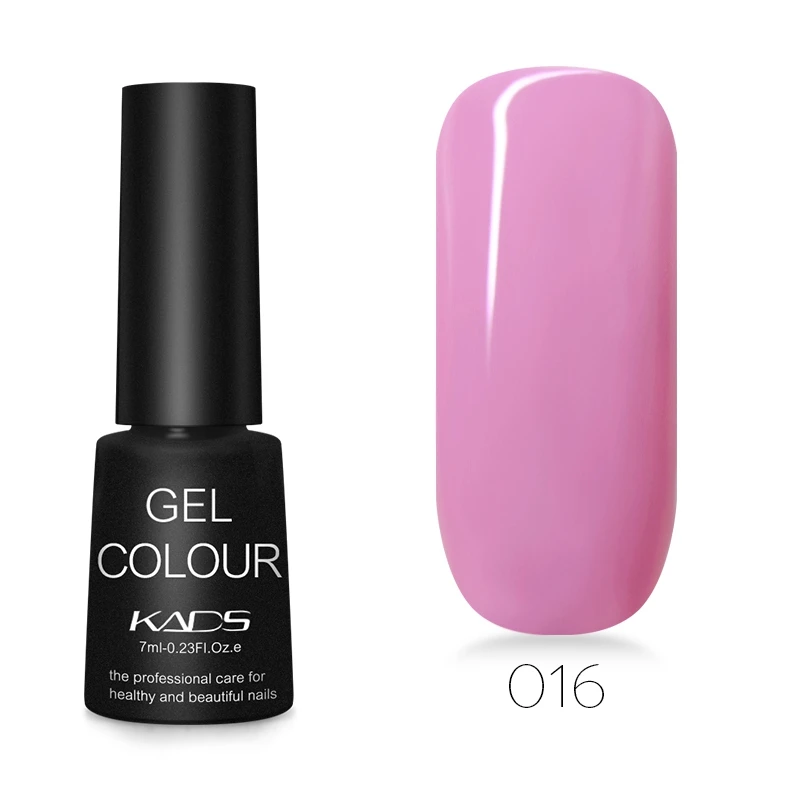 KADS 7ml Gel Nail Polish Lacquer Manicure Glue Art Soak Off 101 Pure Colors UV LED Lamp | Красота и здоровье