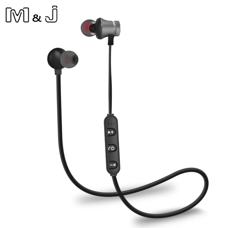 Спортивные Bluetooth наушники M & J беспроводные для Xiaomi iPhone стереогарнитура|Наушники