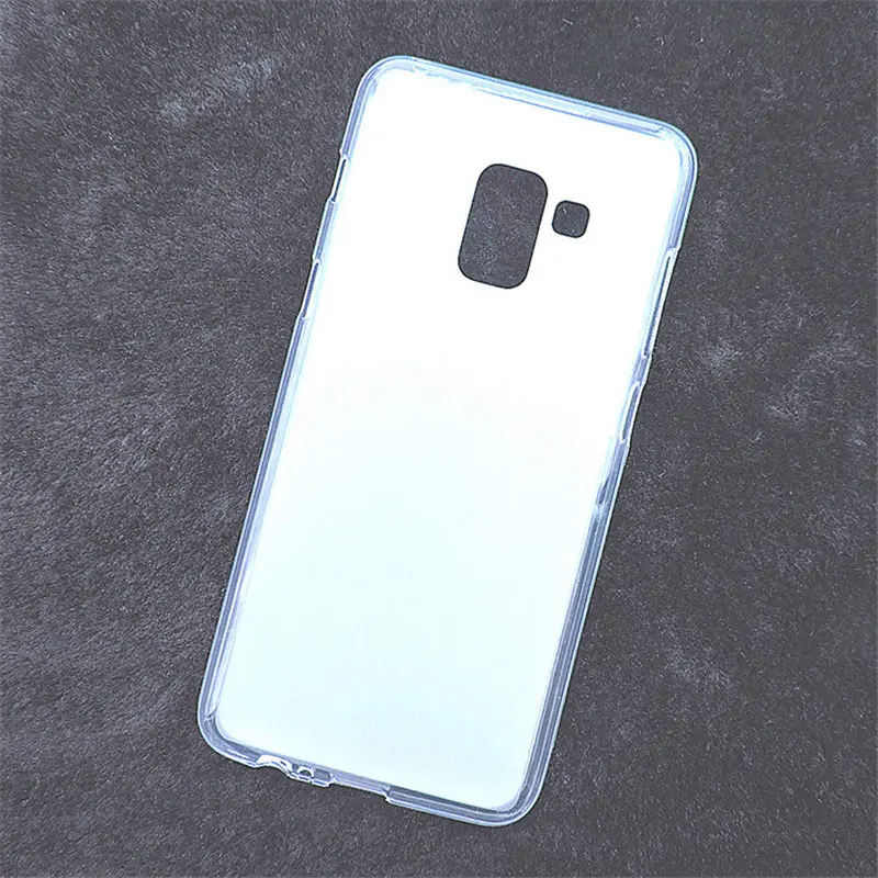 Новый оригинальный силиконовые Коке дело для Samsung Galaxy A8 2018 A530F SM-A530F задняя крышка