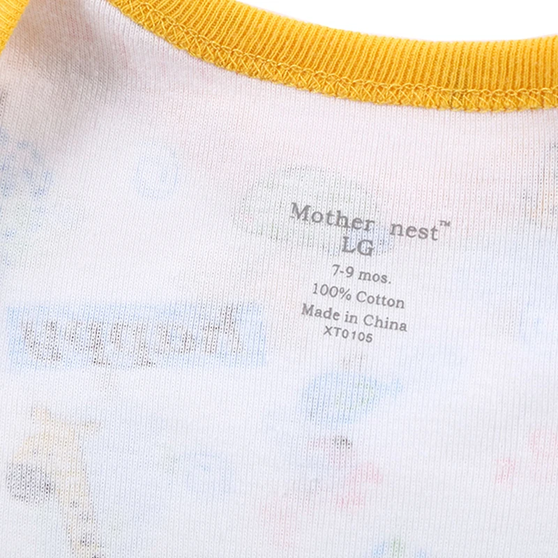 Детские комбинезоны на возраст от 0 до 12 месяцев комплект летней одежды с