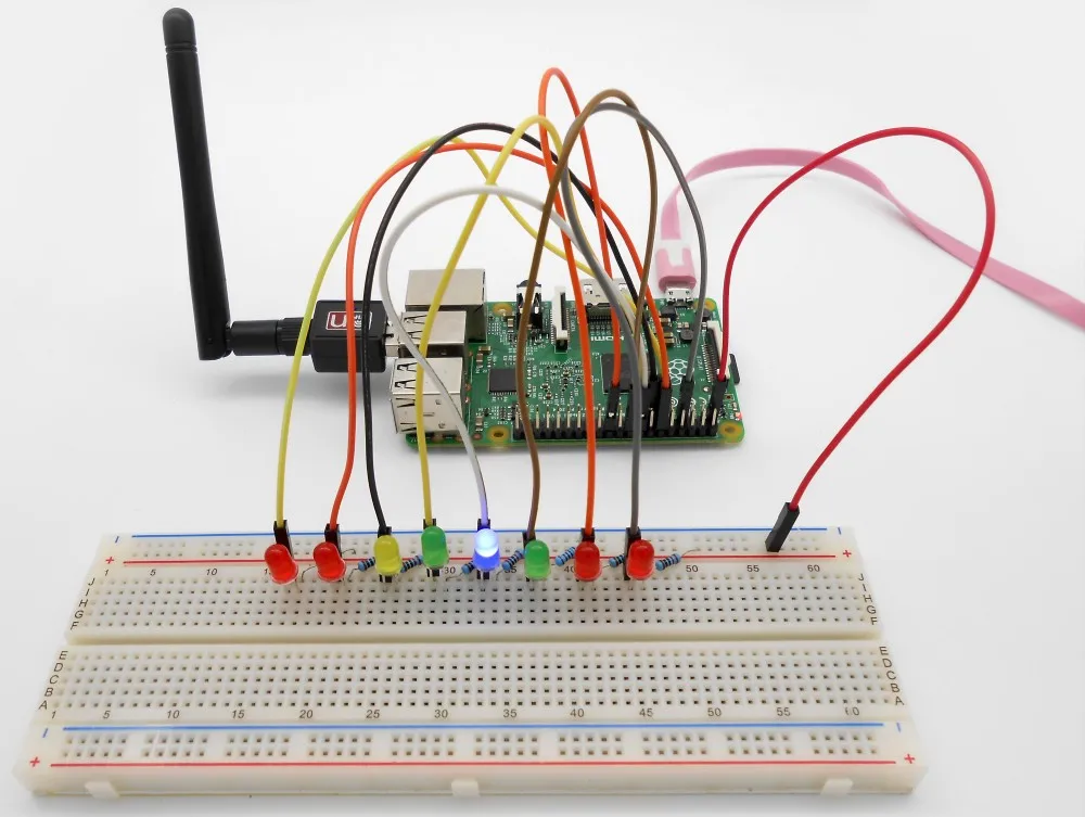 Adeept Новинка стартовый комплект для Raspberry Pi 3 2 Model B/B + Python с направляющей книгой 40