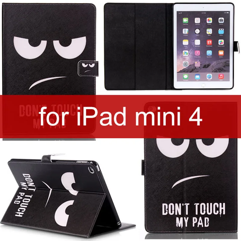 Черный PU кожаный чехол для Apple iPad Air 2 Чехол mini 4 1 3 2/3/4 Funda 5 го поколения планшета|cover