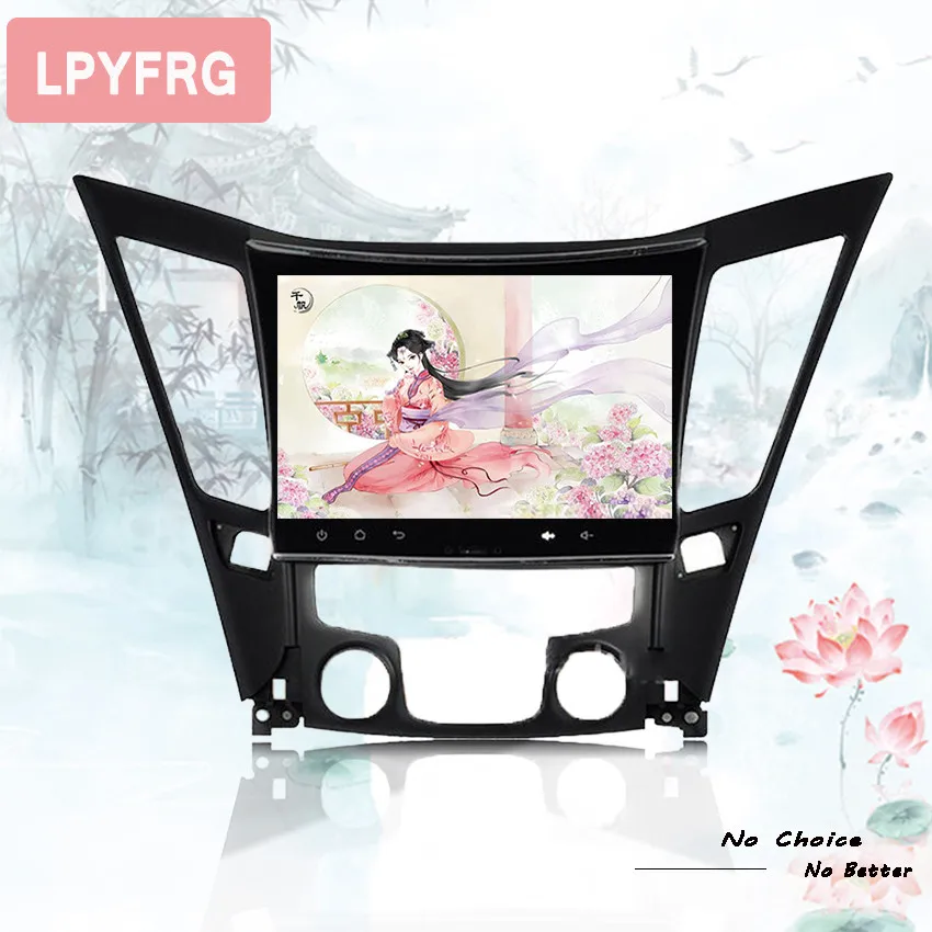 Автомагнитола 9 &quot 2 din для Hyundai Sonata 8th Octa core android 10 0 dvd gps навигация с 4 Гб ОЗУ 64 iNand Tape
