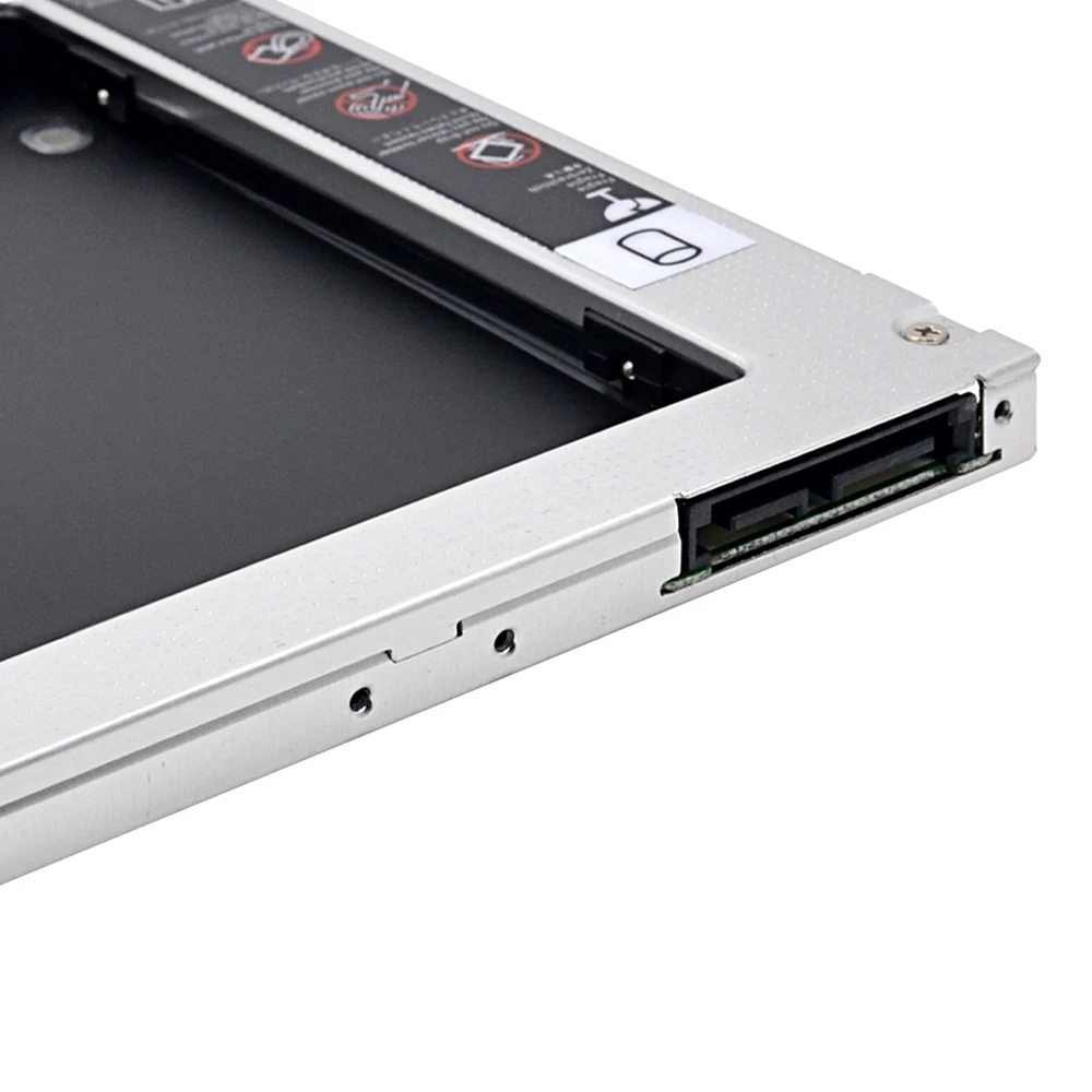 Высокопроизводительный чипсет SATA 3 0 2nd HDD Caddy 9 5 мм для 2 &quotжесткого диска SSD чехол
