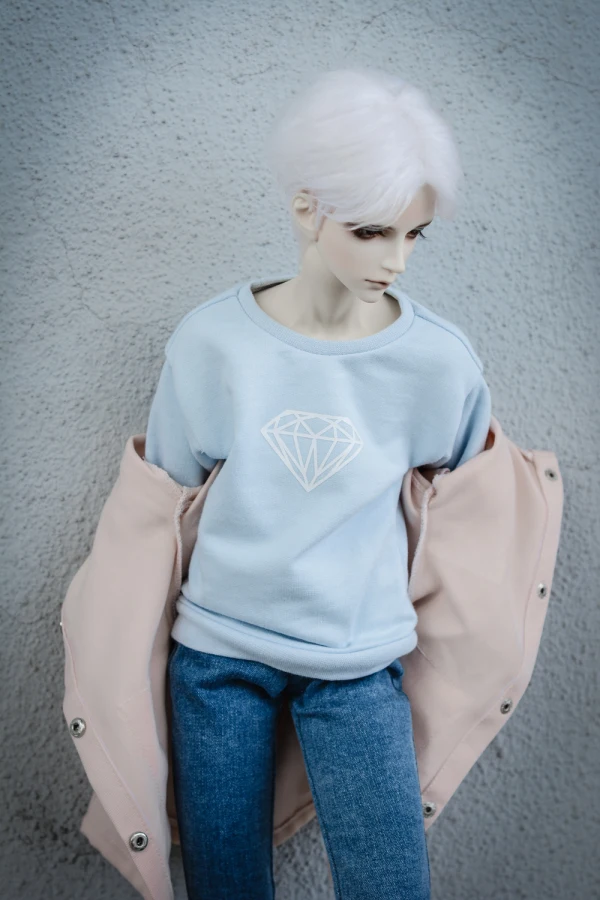 1/4 1/3 на шарнирах, в масштабе одежда аксессуары Толстовка Футболка для BJD/SD куклы аксессуары, не включены куклы, обувь, парик и другие E2378
