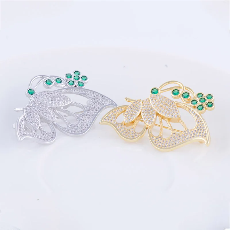 Женская Винтажная брошь в виде трех бабочек с кристаллами|brooches for women|brooch fashionbrooches