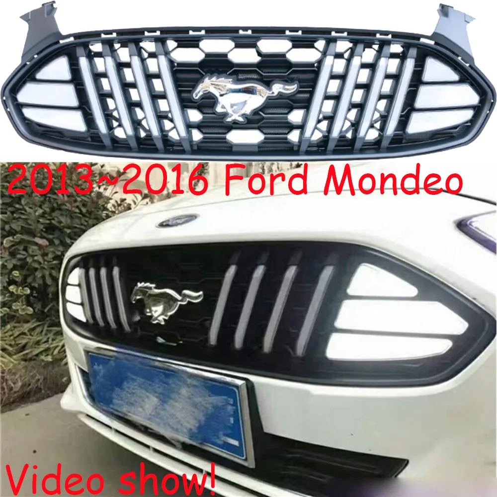 

Video for Ford Mondeo Daytime Light Fusion Grille Bumper car accessories for Mondeo fog light 2013~2016 fusion headlight