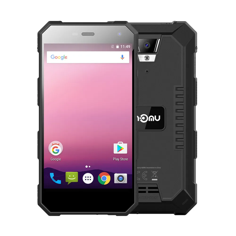 Оригинал ному S10 Pro Водонепроницаемый мобильный телефон с ip68 5000 мАч mtk6737t четыре