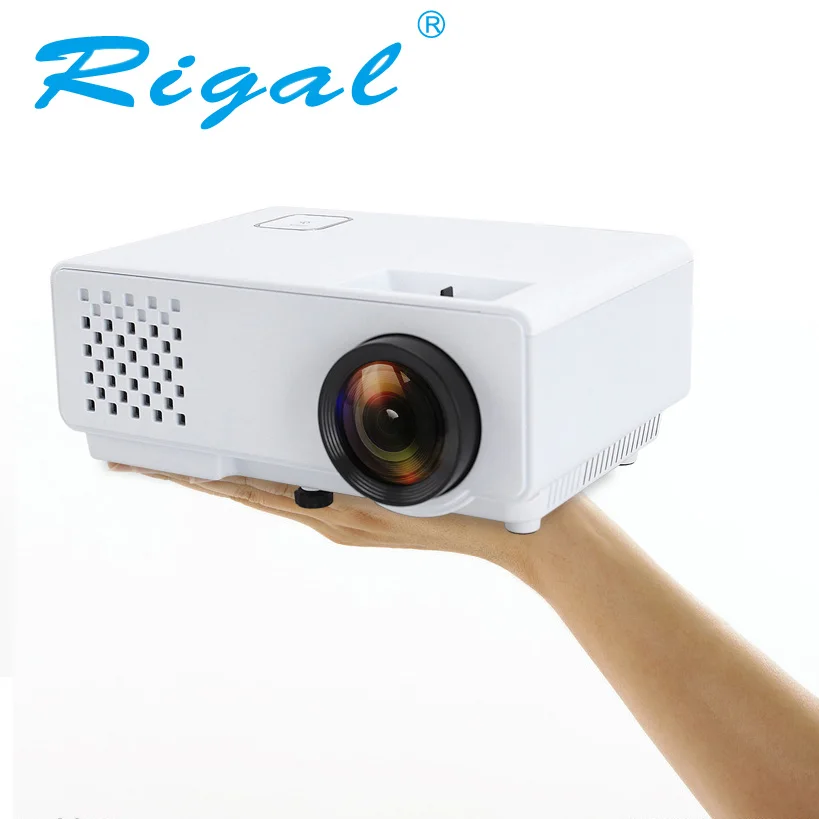 Rigal HD RD810 мини-проектор 1000 люмен портативный мини светодиодный видеопроектор RD-810