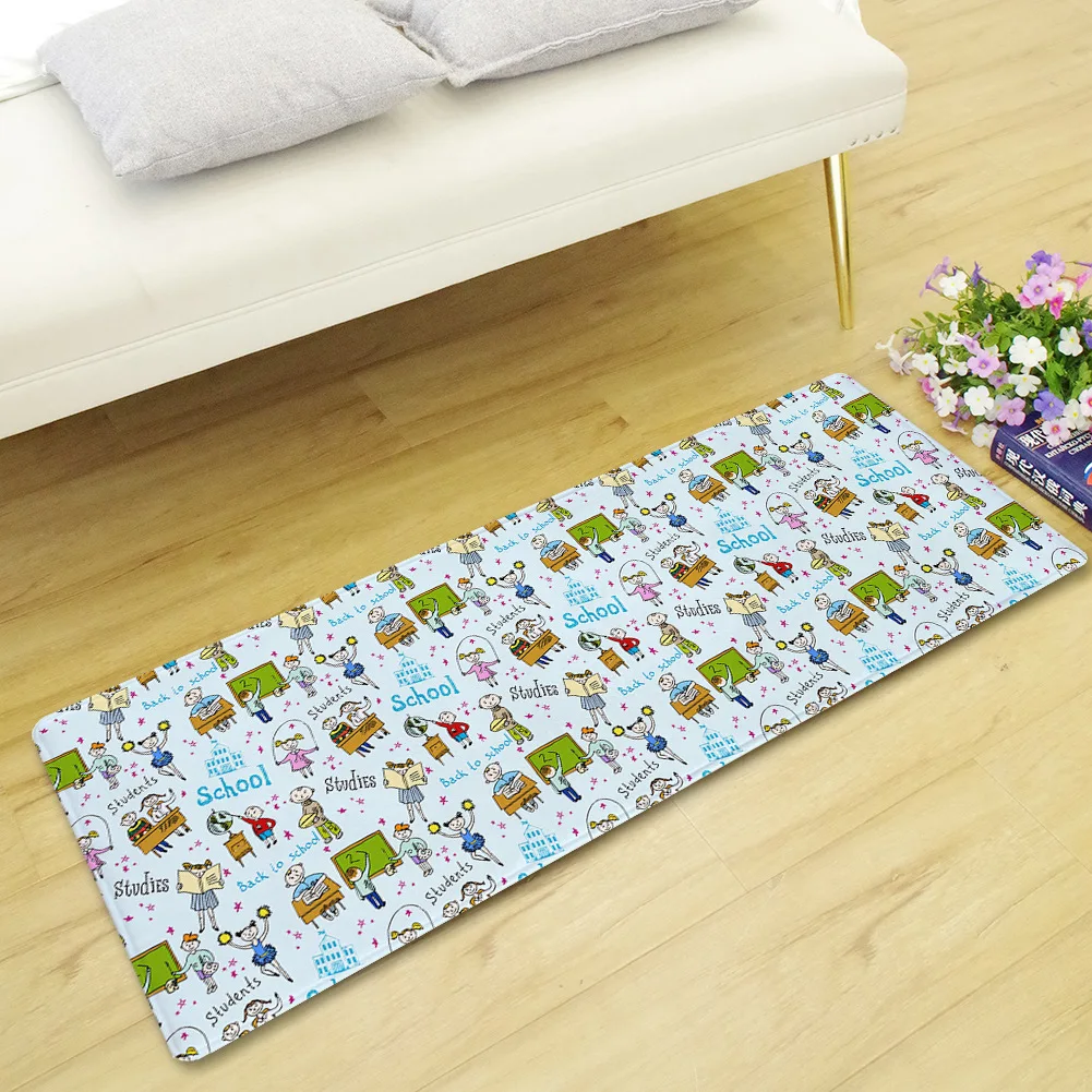 Vintage Floor Mat Creative Anti Slip Mats For Living Room Door Entrance Home Decor Rug Bedroom Carpet | Дом и сад