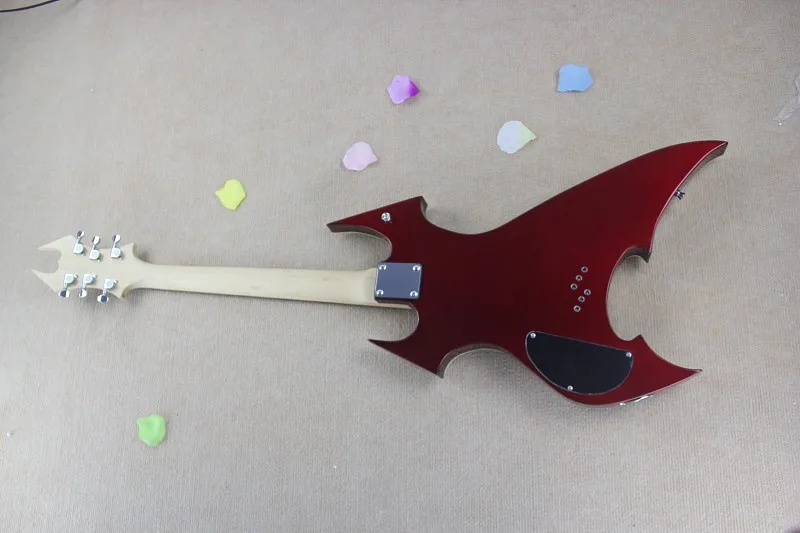 Free shipping 2015 NEW high quality B.C Rich sigmature special Alien metallic Red electric guitar in stock 15-9 | Спорт и