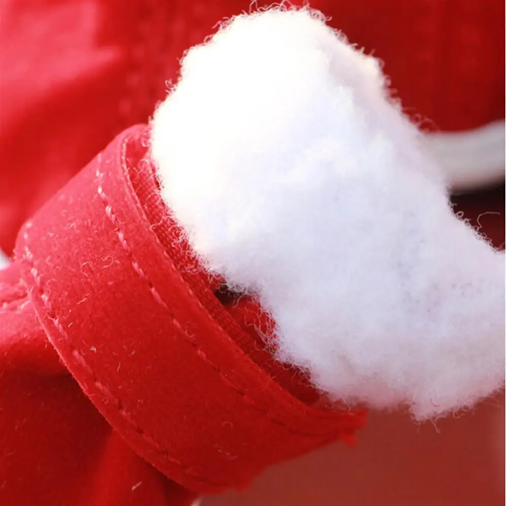 Suit Santa Claus Dog Pet Dogs Christmas Winter Shoes Rain Snow Waterproof Booties Socks Rubber Anti-slip For Small | Дом и сад