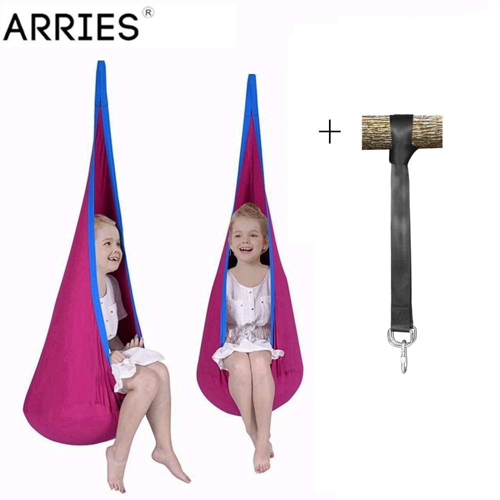 ARRIES, детский кокон, гамак, садовая мебель, качающийся стул, для помещений и улицы, подвесное сиденье, детское качающееся сиденье, патио, переносное
