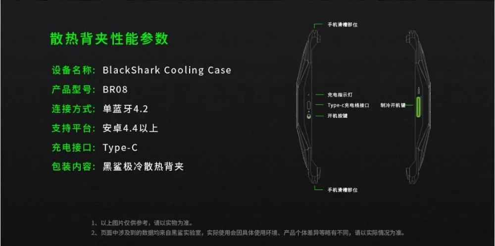 Xiaomi Mi, Черная Акула, 2, чехол на заднюю панель, Bluetooth, охлаждение, полная защита, геймпад, двойной рельс, бампер, контроллер, чехол