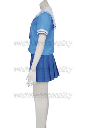 Школьная Синяя Униформа Azumanga Daioh Girl Бесплатная доставка на Хэллоуин и