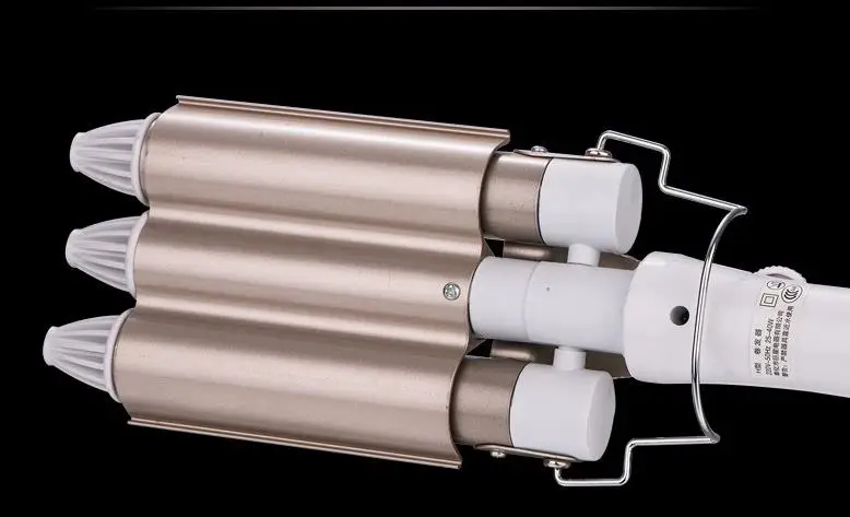 Hot sales in the first three cone rod curlers does not hurt tube of curling hair curler H - 20 22 water ripple spl | Красота и