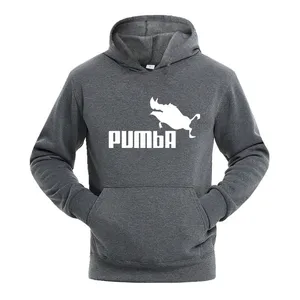 Мужские толстовки с капюшоном Simba Pumba Drake, уличная одежда с длинным рукавом, 2018