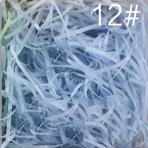 Зеленый 20 г/пакет измельченные Crinkle бумажная рафия конфетти DIY сухая соломенная Подарочная коробка наполнение материал Свадьба/День рождения украшения - Цвет: Зеленый