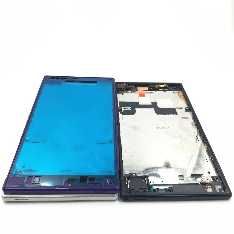 Передняя средняя рамка Панель Корпус корпуса для Sony Xperia Z Ultra XL39h XL39 C6802 C6806 C683 C6843