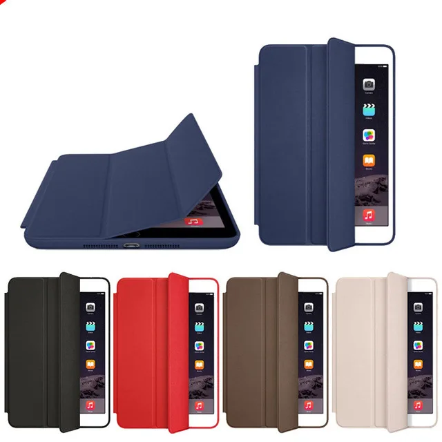 Официальный 1:1 из искусственной кожи чехол-подставка для Apple IPad Air 1/IPad 5 9,7 дюймов Капа Fundas ультра тонкий чехол для смарт-телефона+ пленка+ стилус