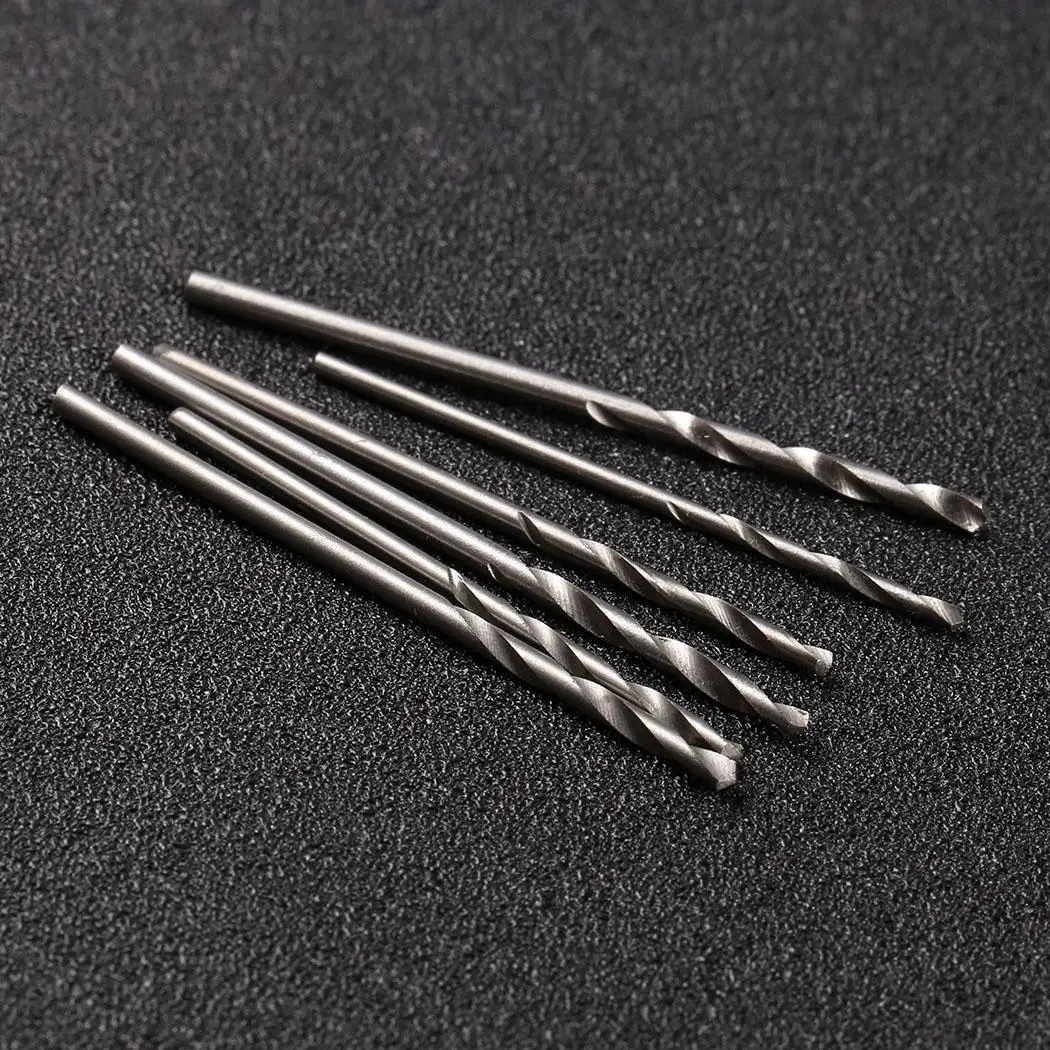 High Speed Steel Straight Shank Twist Hand Drill Bits Silver Set | Инструменты