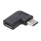 Переходник USB Type-C (штекер)USB Type-C (гнездо) под прямым углом 90 градусов