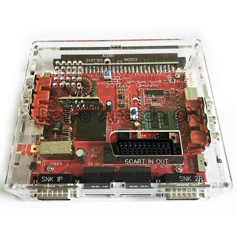 Плата конвертера CBOX JAMMA BOX в Saturn DB15P Joypad SNK геймпад SCART выход с адаптером питания для