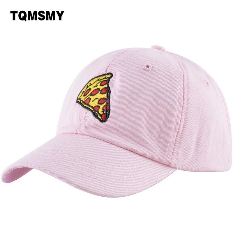 Высококачественная хлопковая бейсболка TQMSMY с вышивкой пиццы Мужская кепка для