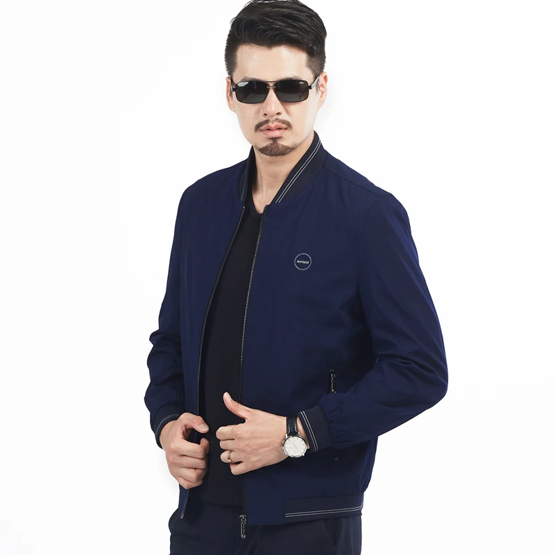 Новинка демисезонные мужские куртки тонкие однотонные модные пальто мужская