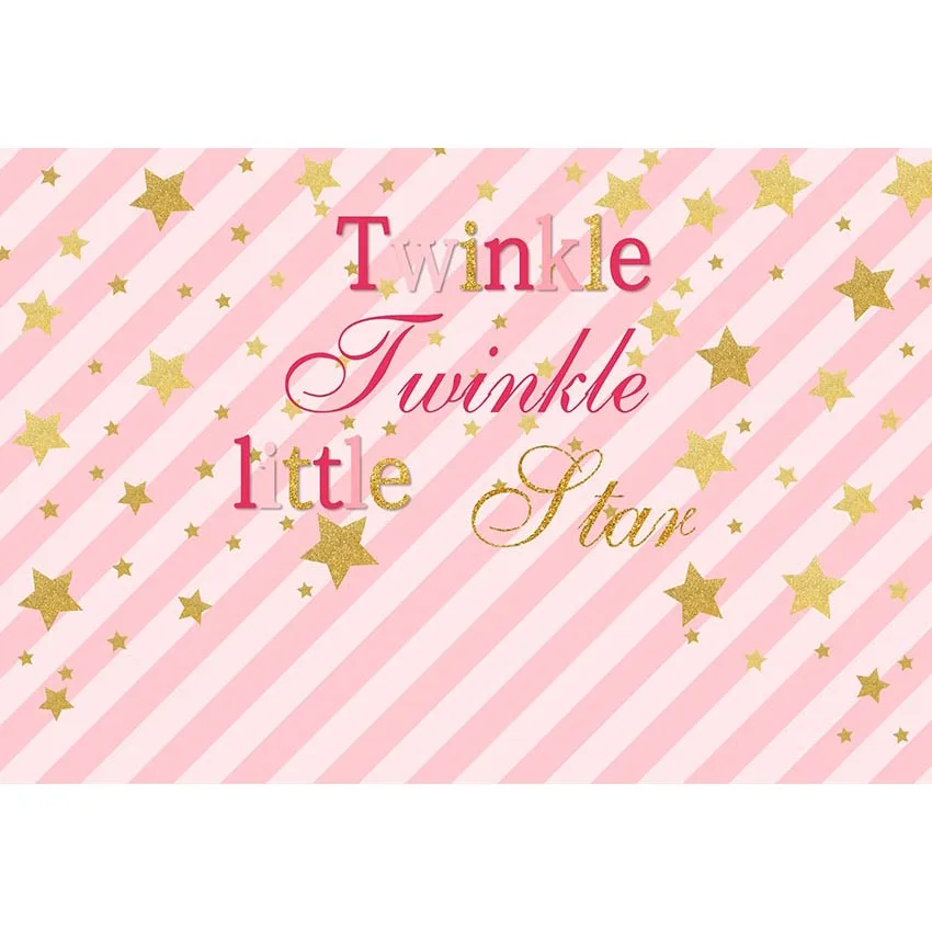 Розовый MEHOFOTO Twinkle маленькая звезда фон для детской фотосъемки День Рождения декорации фоны для фотосъемки фон - Цвет: Розовый