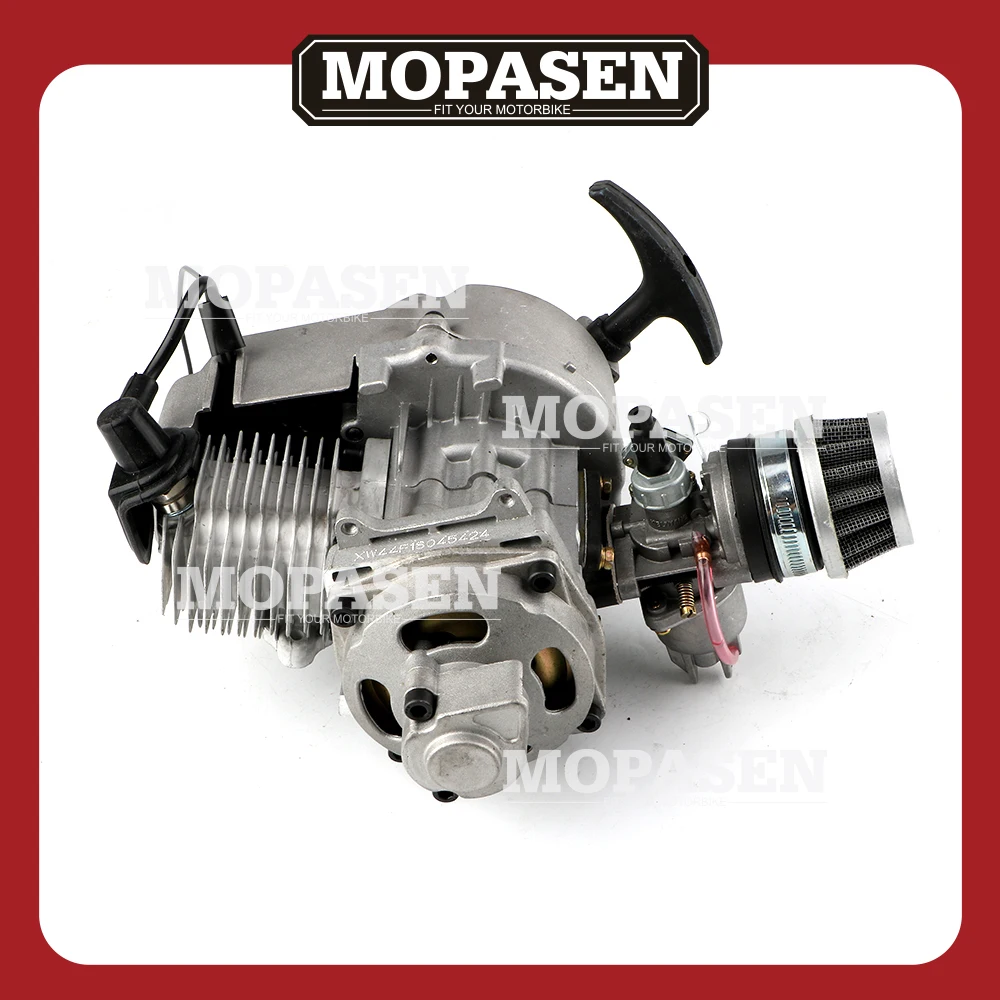 2-х тактный двигатель с Шестерни коробка для 47CC 49CC 50CC мини карманный велосипед газ