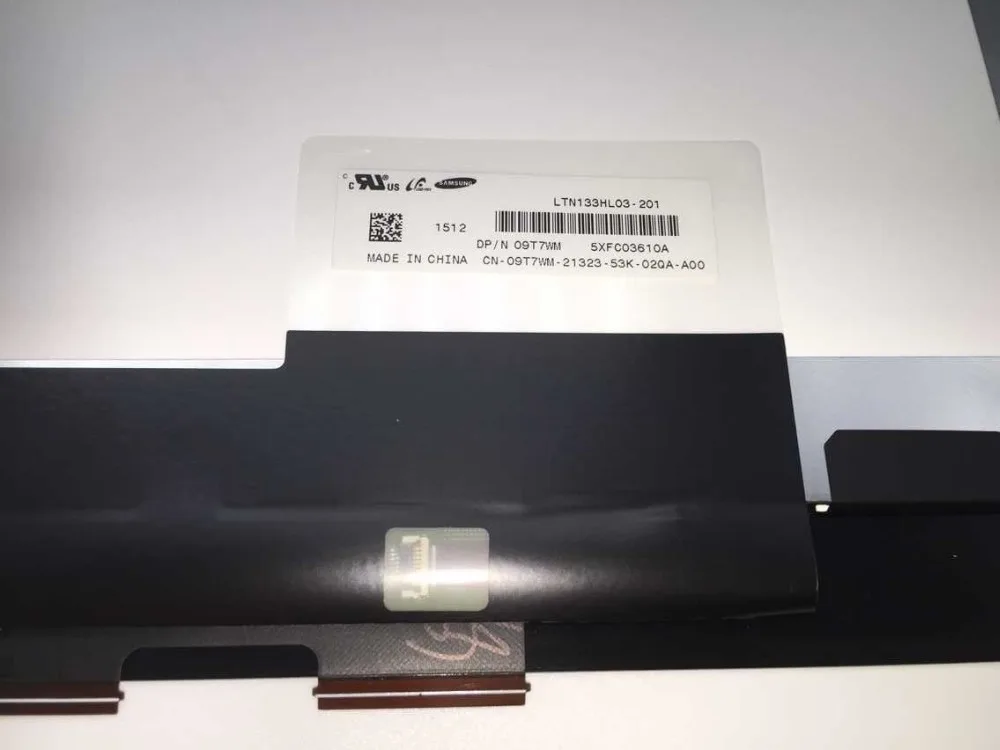 ( 1 year warranty ) 13.3&quot LCD Screen Touch Panel Assembly For Dell I 13 7347 7348 LTN133HL03-201 1920*1080 DP/N: 09T7WM | Компьютеры и