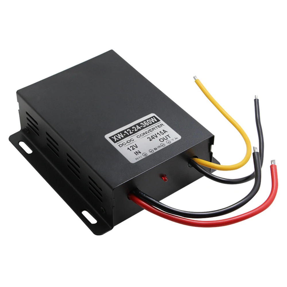 XINWEI DC12V к DC24V 15A 360 Вт Преобразователь мощности большой железный корпус регуляторы
