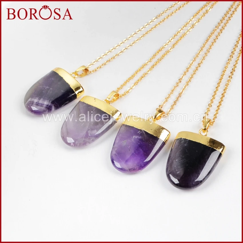 BOROSA ювелирные изделия 1 шт. блестящая форма золотой цвет друза бесплатная