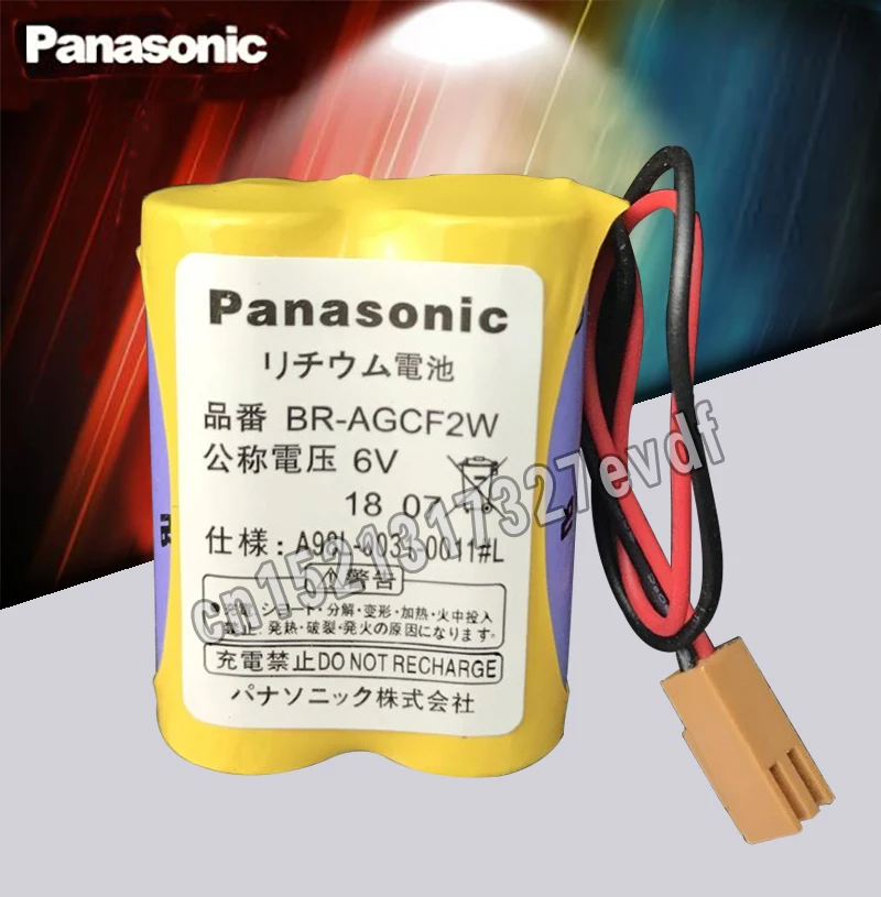 Panasonic оригинальные литий полимерные батарейки 6 в 2200 мА · ч с коричневыми