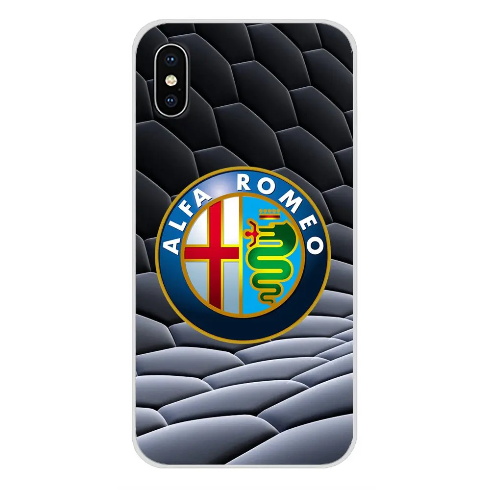 Alfa Romeo Логотип для Xiaomi Mi6 A1 5X 6X Redmi Note 5 5A 4X 4A 4 3 Plus Pro pocophone F1 аксессуары чехлы