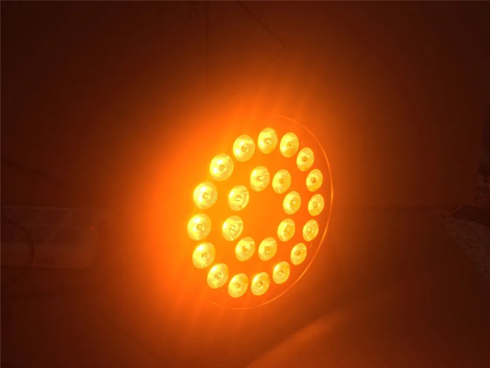 4 pz 24x18 Вт светодиодный Par Luci con 1 чехол для полета rgbwa uv 6в1 светодиодный par luce