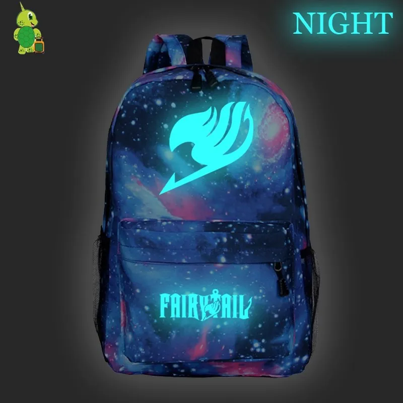 6 Mochila рюкзак "Хвост Феи" Аниме повседневные дорожные сумки через плечо школьные сумки для подростков женщин мужчин рюкзак для ноутбука детские сумки для книг - Цвет: 6