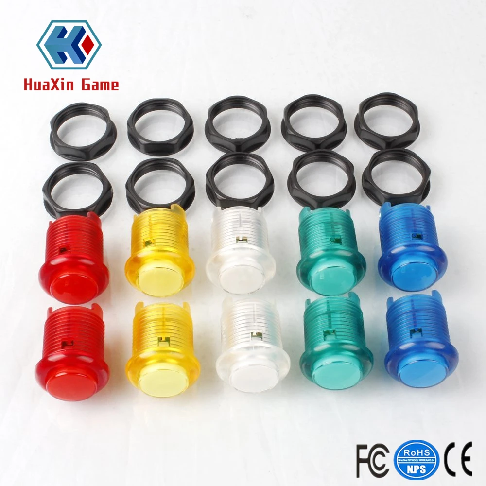 Arcade Games Cabinet Kit USB Encoder to PC Joystick Handle + 5V LED Lights Push Buttons for Game &ampMame &amp Raspberry Pi | Спорт и