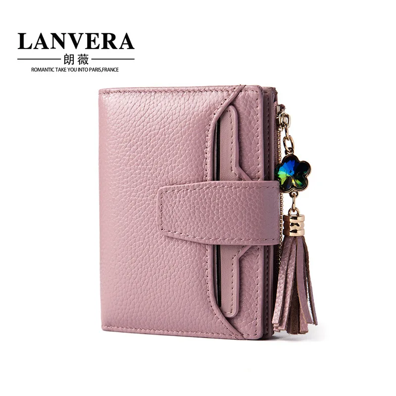 Wallet Women 2018 Genuine Leather Small Luxury Brand Short Ladies Wallets Designer Card Coin Holder | Багаж и сумки