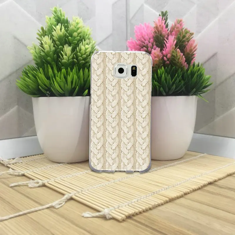 Цветной мягкий чехол из ТПУ с милым рисунком Свитера для Samsung Galaxy S3 S4 S5 Mini S6 S7 S8 S9 S10