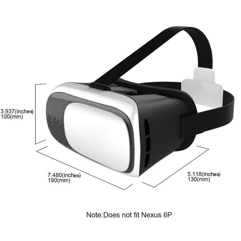 Очки виртуальной реальности Google картонная рамка легкие портативные 3D VR Box