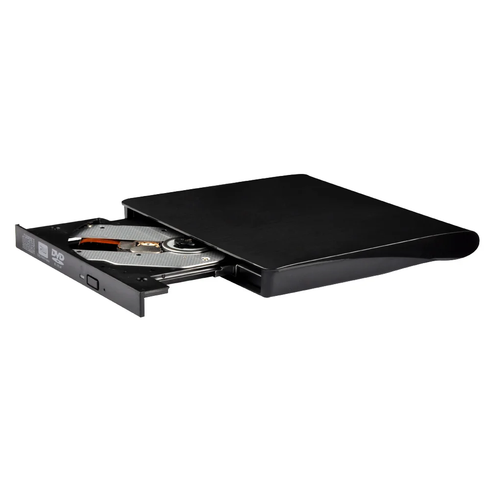 Универсальный внешний Bluray Drive Deepfox 9 5 мм USB 3 0 CD/DVD RW горелка для компьютера с Blu Ray