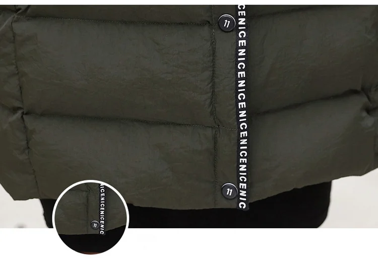 Зимние женские длинные куртки с хлопковой подкладкой утолщенное пальто большого