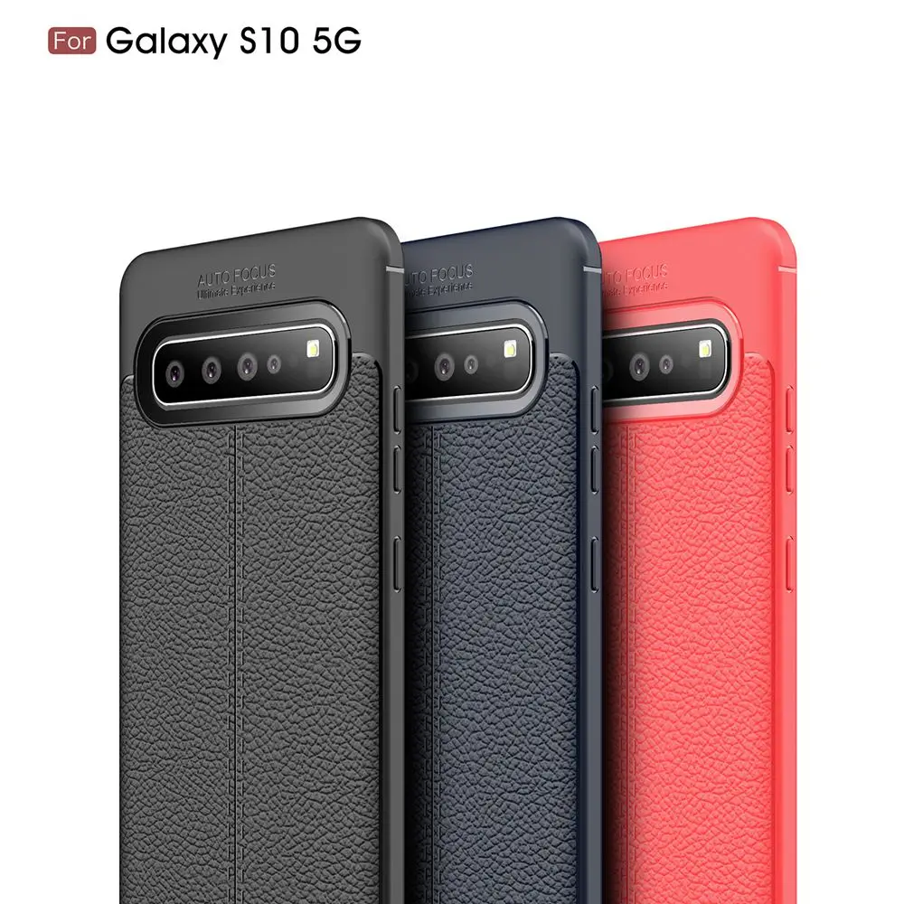 Чехол для Samsung Galaxy S10 тонкий ударопрочный чехол из мягкого тпу 2019 5G 5 мягкий |