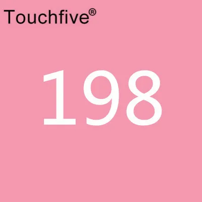 198 TOUCHFIVE дополнительный цвет двойная головка художественные маркеры Кисть ручка на спиртовой основе эскизные маркеры манга ручки для рисования товары для рукоделия - Цвет: 198