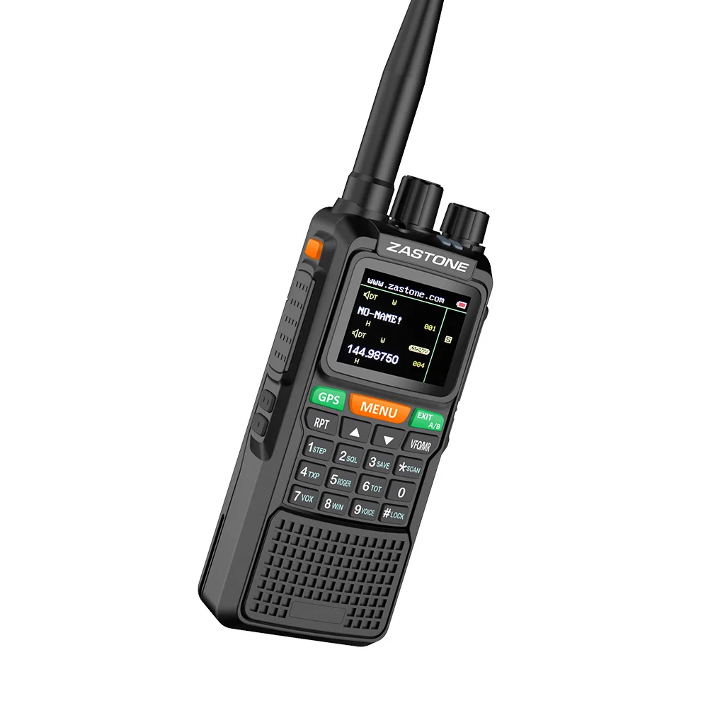 Портативное двухстороннее радио портативное двухдиапазонного GPS SOS Walkie Talkie 10 W 3000
