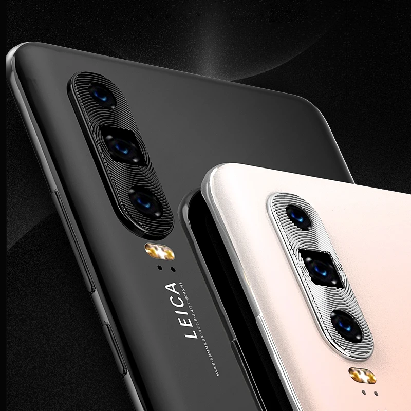 Роскошный защитный чехол для объектива камеры Huawei P30 Pro металлический задней с