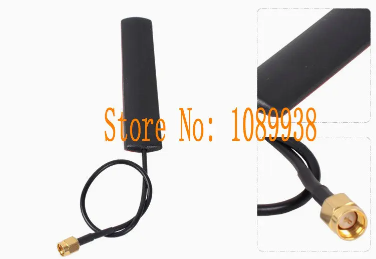 GSM GPRS 3G Автомобильная антенна патч Антенна RG174 SMA клейкий Тип 5DBI 850 МГц/900 МГц/1800